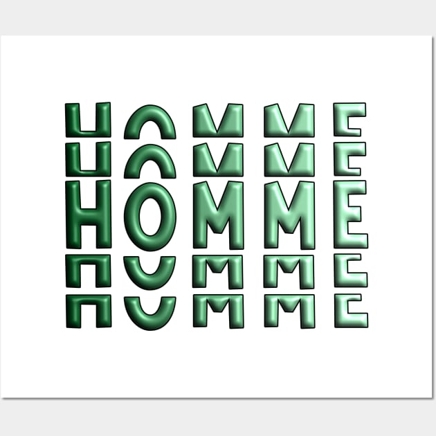 Homme Wall Art by Opus TShirt